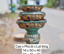 BỘ 3 CHẬU OVAL PHÚC LỘC THỌ 