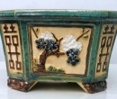 Bộ 3 chậu lục giác giả cổ bonsai