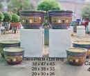 COMBO ĐÔN TRỐNG XUẤT KHẨU VÀ CHẬU CHỮ PHƯỚC