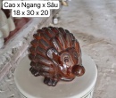 TƯỢNG THÚ TRANG TRÍ MEN NÂU