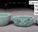BỘ BA MEN SÔI OVAL XANH