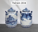 BÌNH NGÂM RƯỢU THUẬN BUỒM XUI GIÓ 20 LÍT
