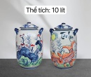 BÌNH NGÂM RƯỢU TÀI LỘC 10 LÍT