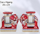 ĐÔN VOI THÀNH LỄ MINI ĐỎ