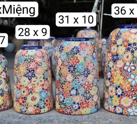BÌNH CHUÔNG BÁCH HOA 