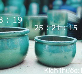 BỘ BA CHẬU XUẤT KHẨU