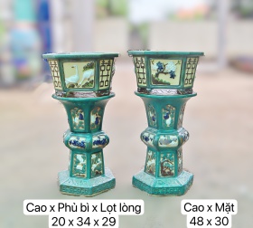 COMBO ĐÔN Y VÀ CHẬU LỤC GIÁC