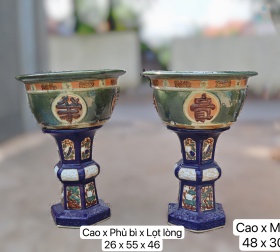 COMBO ĐÔN VÀ CHẬU CHỮ