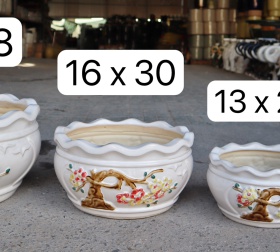 CHẬU BỘ BỐN HOA MAI ĐỒNG NAI