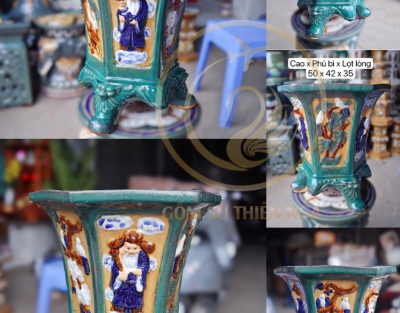 CHẬU PHÚ LỘC THỌ 3 CHÂN