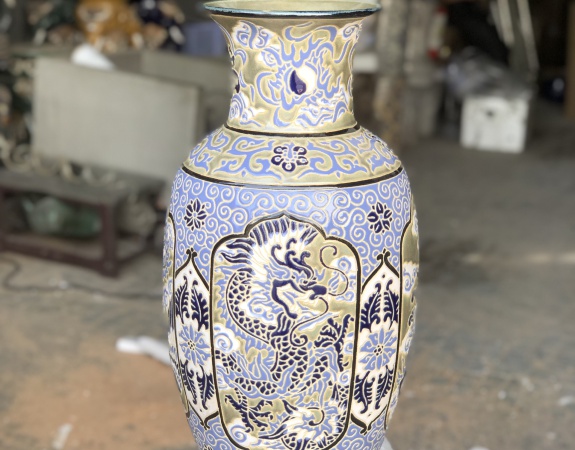 BÌNH HOA TỨ LINH THỦ CÔNG