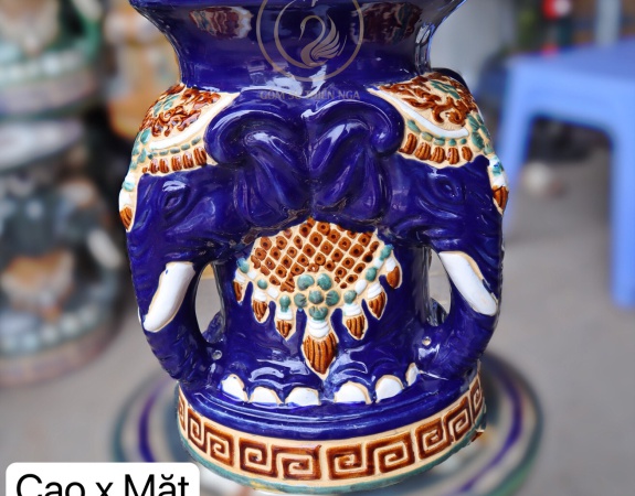 ĐÔN VOI BA ĐẦU XANH DƯƠNG