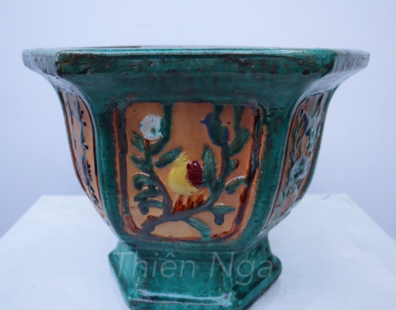 CHẬU LY XANH LÁ