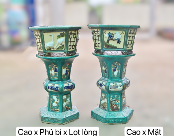COMBO ĐÔN Y VÀ CHẬU LỤC GIÁC