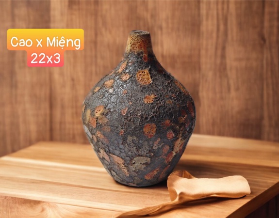 BÌNH HOA MEN SÔI NHỎ TN05