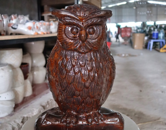 TƯỢNG THÚ TRANG TRÍ MEN NÂU