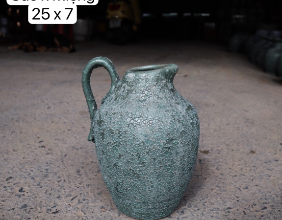 BÌNH RỐT MEN SOI XANH