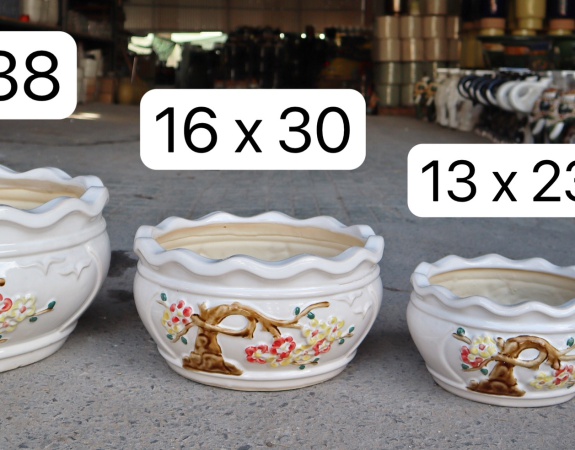 CHẬU BỘ BỐN HOA MAI ĐỒNG NAI