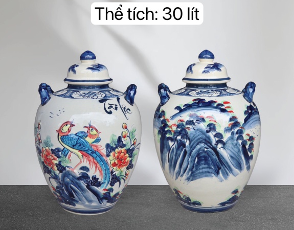 BÌNH NGÂM RƯỢU TÀI LỘC 30 LÍT