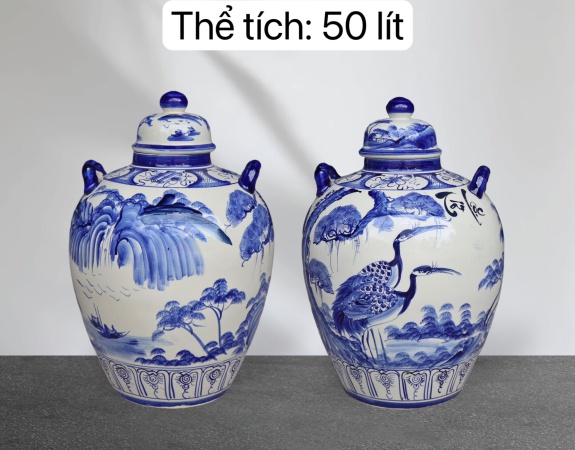 BÌNH NGÂM RƯỢU TÀI LỘC 50 LÍT