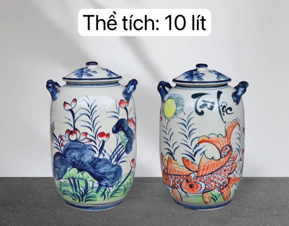 BÌNH NGÂM RƯỢU TÀI LỘC 10 LÍT