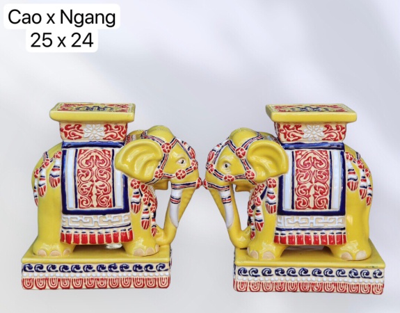 ĐÔN VOI THÀNH LỄ MINI VÀNG